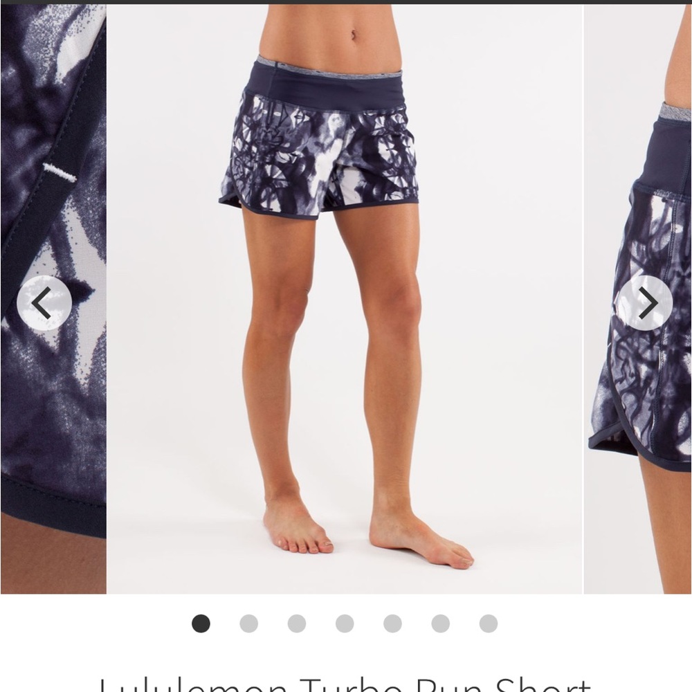 Lululemon Turbo Run Shorts in Size 2